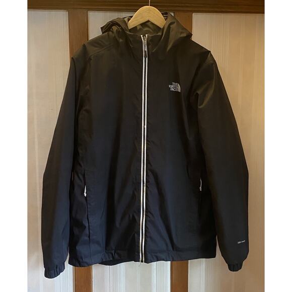 The North Face Coat Hood Men’s Large Jacket Black - Picture 1 of 9